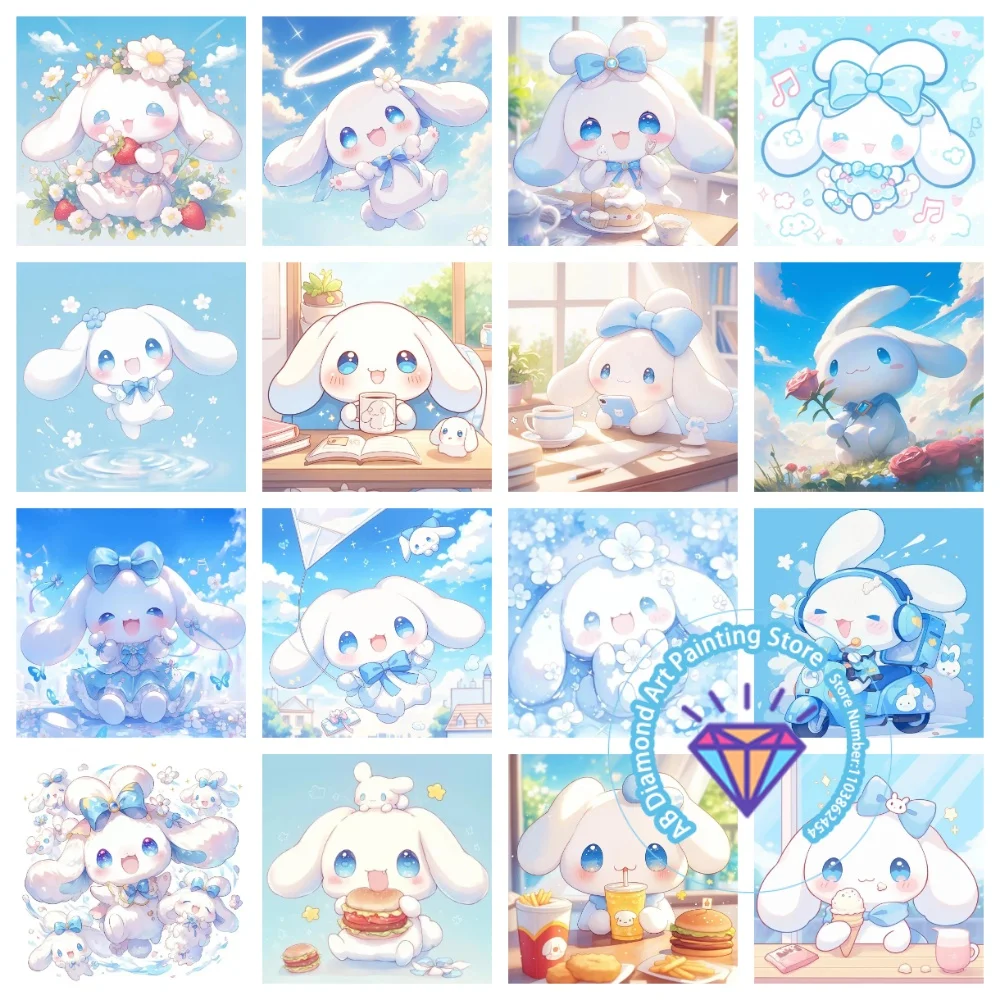 New Cute Cinnamoroll AB Diamond Painting Kit Square Round Diamond 5D DIY Mosaic Handmade Art Adult Exquisite Gift Home Decor
New Cute Cinnamoroll AB Diamond Painting Kit Square Round Diamond 5D DIY Mosaic Handmade Art Adult Exquisite Gift Home Decor