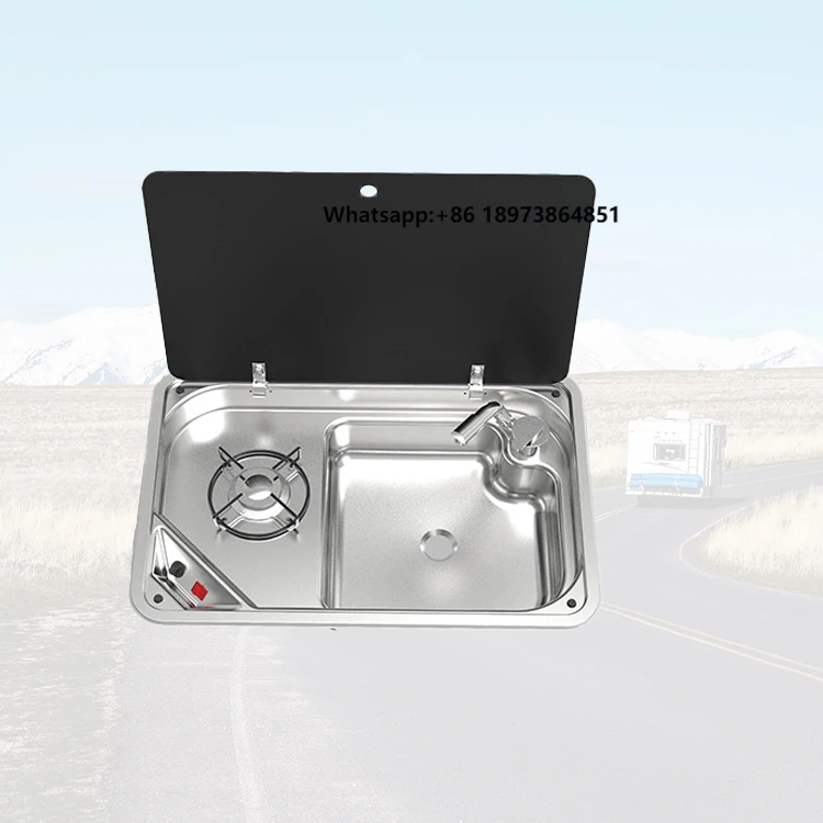 Wholesale Camping Caravans Kitchen Equipment 1 Burner with Sink RV Gas Stove Kitchen Stove for Overland Camper Van
Wholesale Camping Caravans Kitchen Equipment 1 Burner with Sink RV Gas Stove Kitchen Stove for Overland Camper Van