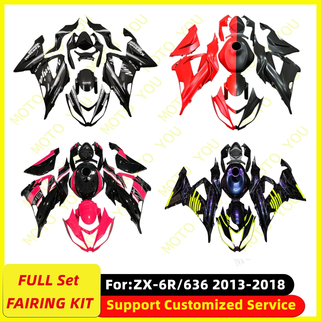 Motorcycle full Fairing kit Fit For Ninja ZX6R 636 ZX-6R 2013 2014 2015 2016 2017 2018 13 14 15 16 17 18 fairings kits bodywork
Motorcycle full Fairing kit Fit For Ninja ZX6R 636 ZX-6R 2013 2014 2015 2016 2017 2018 13 14 15 16 17 18 fairings kits bodywork