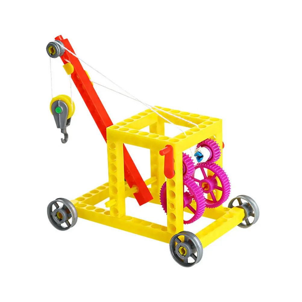 1Set DIY Crane Kit for Children Ages 6-12 Science Education Tool Encourages Critical Thinking Problem Solving Real
1Set DIY Crane Kit for Children Ages 6-12 Science Education Tool Encourages Critical Thinking Problem Solving Real
