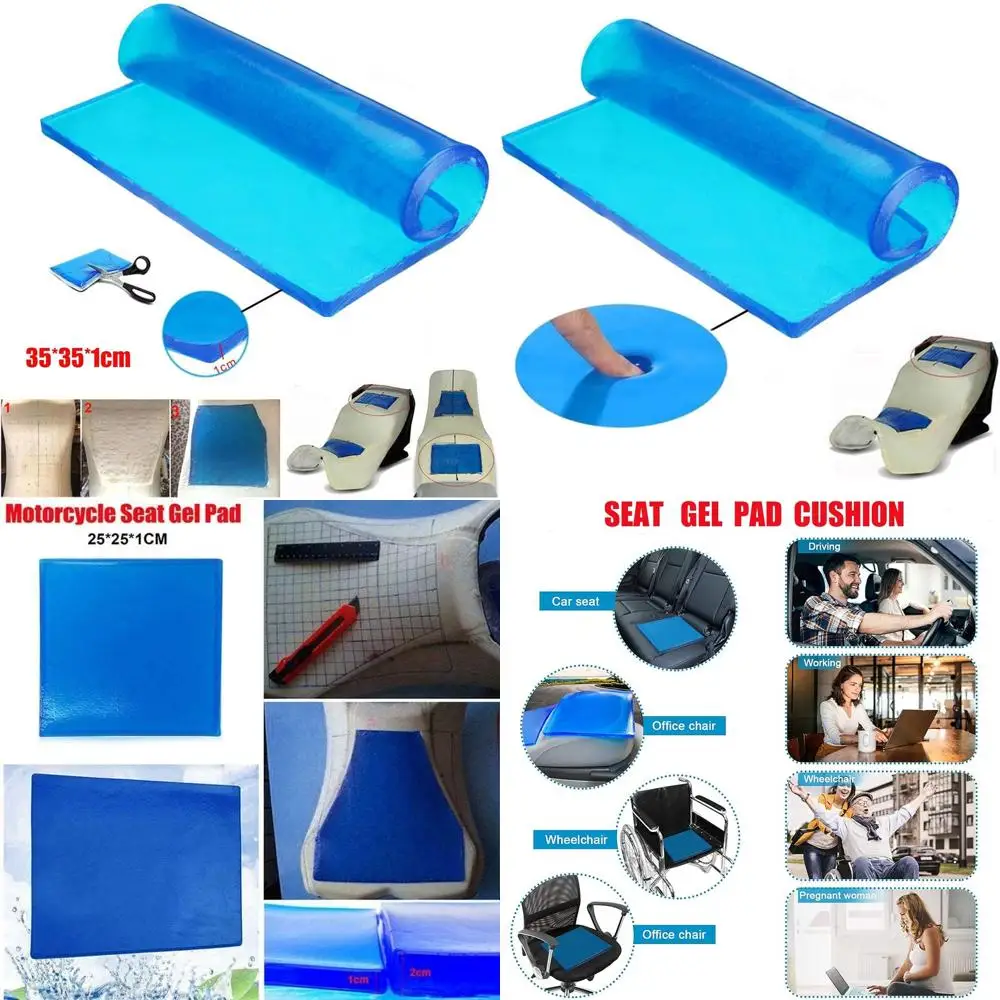 Гелевая подушка для сиденья мотоцикла, подушка для автомобильного сиденья, амортизирующие коврики, охлаждающие коврики для водителя мотоцикла, пассажира, длинная подушка для сиденья вождения, комфорт
Гелевая подушка для сиденья мотоцикла, подушка для автомобильного сиденья, амортизирующие коврики, охлаждающие коврики для водителя мотоцикла, пассажира, длинная подушка для сиденья вождения, комфорт