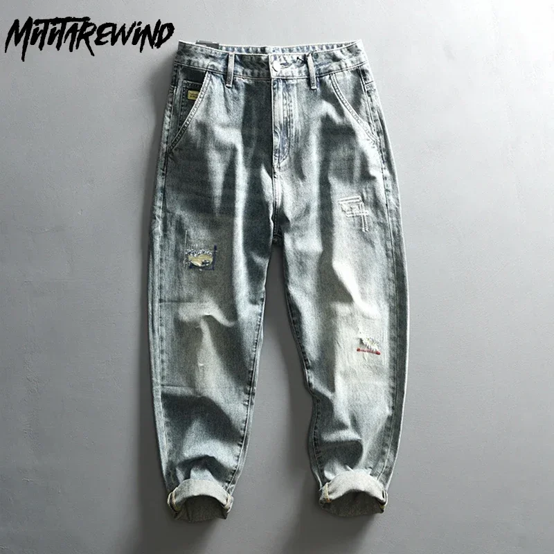 2025 Spring Fall New Men's Jeans Vintage Washed High Street Casual Ripped Jeans Cotton Straight Jeans Youth Fashion Denim Pants
2025 Spring Fall New Men's Jeans Vintage Washed High Street Casual Ripped Jeans Cotton Straight Jeans Youth Fashion Denim Pants