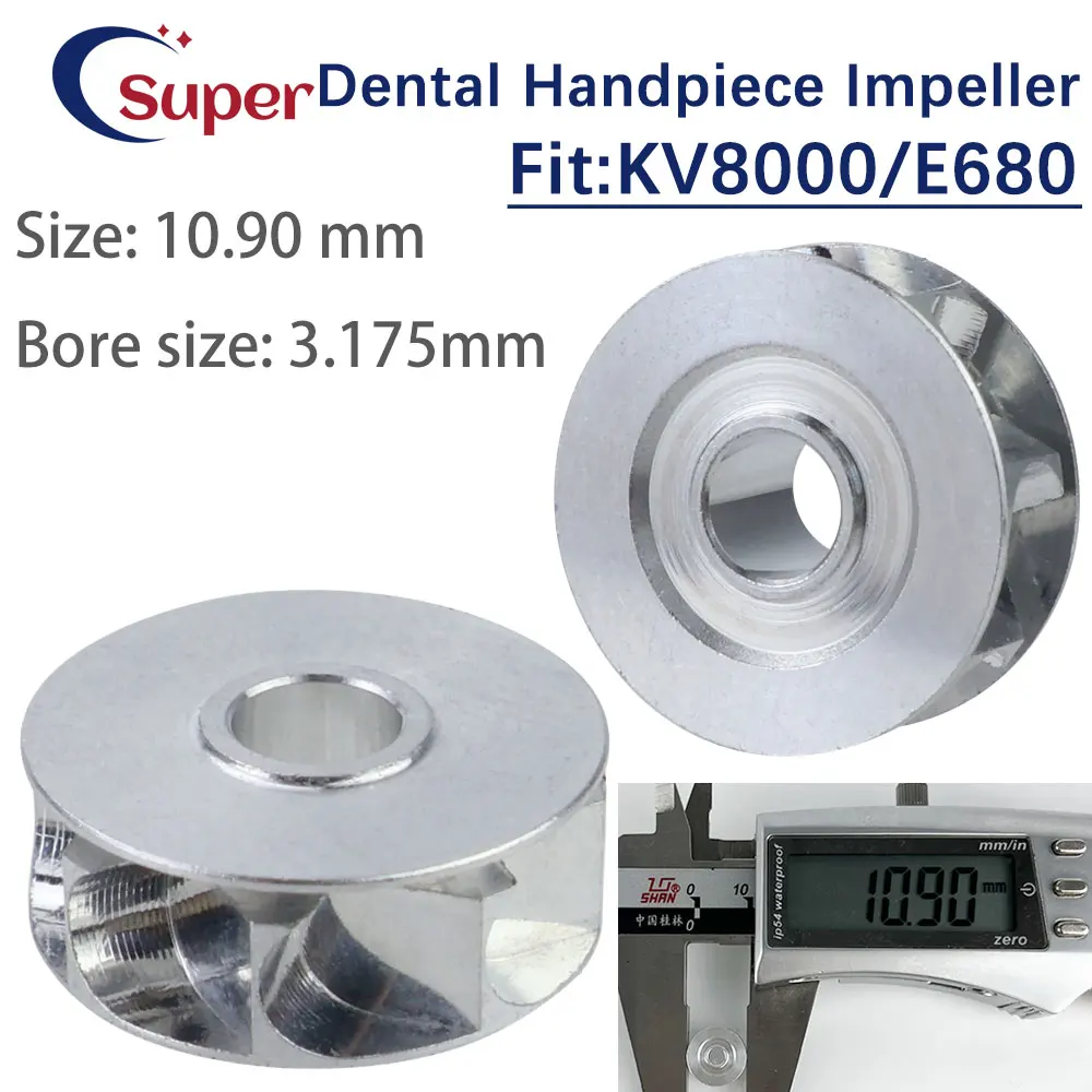 Dental Turbine Impeller for KV8000/KV E680 Fiber Optic High Speed Handpiece Spare Parts Dentist Handpieces Accessories
Dental Turbine Impeller for KV8000/KV E680 Fiber Optic High Speed Handpiece Spare Parts Dentist Handpieces Accessories