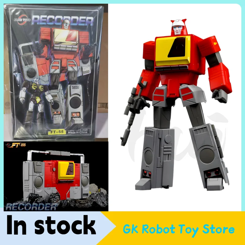 In Stock FT55 Audio Recorder FT-55 Transforming Toy Robot King Kong G1 Autobot CollectionShips Within 24 Hours
In Stock FT55 Audio Recorder FT-55 Transforming Toy Robot King Kong G1 Autobot CollectionShips Within 24 Hours