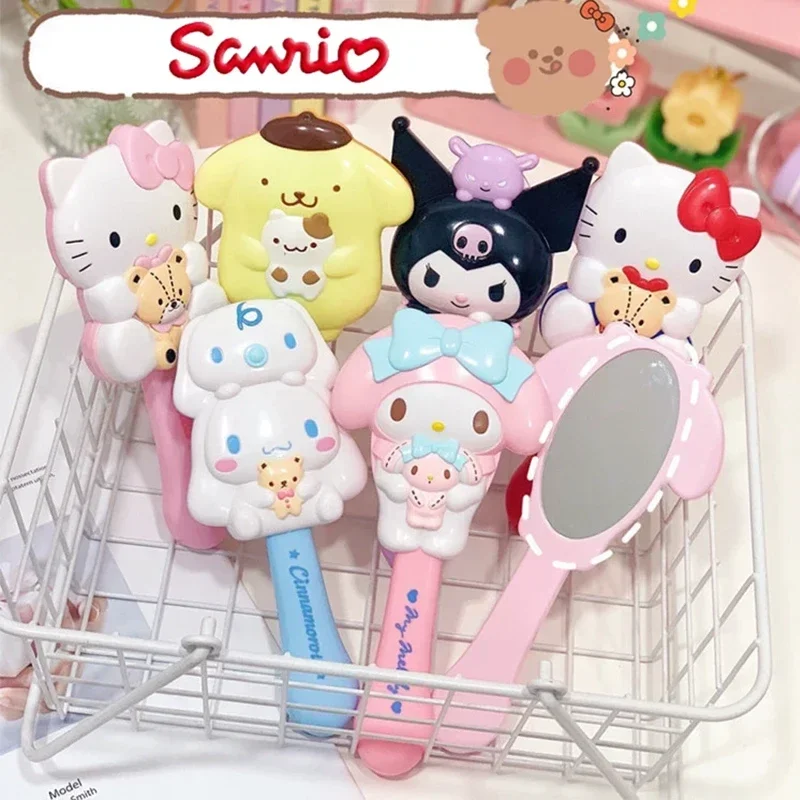 Sanrio Hello Kitty ручная массажная расческа для макияжа, трехмерная расческа на воздушной подушке, небольшой портативный подарок
Sanrio Hello Kitty ручная массажная расческа для макияжа, трехмерная расческа на воздушной подушке, небольшой портативный подарок