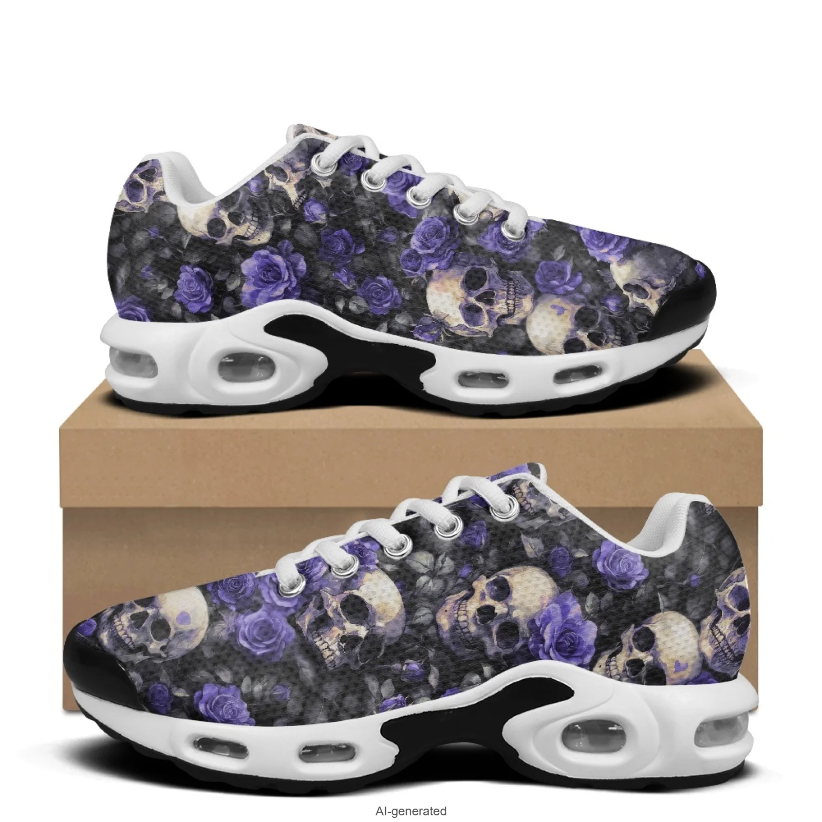 XIXIRIMIDO Skull Rose Air-Cushioned Sneakers Women's Running Shoes Men's Commuter Shoes Lightweight Breathable Soft Comfortable
XIXIRIMIDO Skull Rose Air-Cushioned Sneakers Women's Running Shoes Men's Commuter Shoes Lightweight Breathable Soft Comfortable