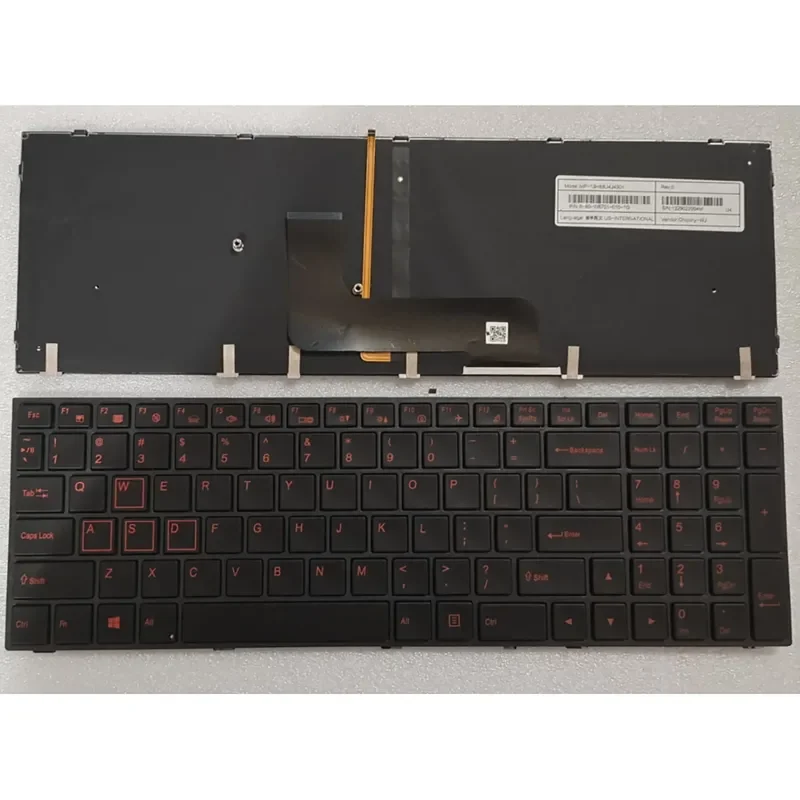 Keyboard for US Clevo P650SA P650SE P650SG P651SE Notebook
Keyboard for US Clevo P650SA P650SE P650SG P651SE Notebook