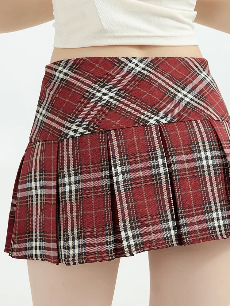Shorts Preppy Style Gyaru 2000s Aesthetic Red A-line Classical High Waist Fashion Tide Summer Women Vintage Mini Plaid Skirts
Shorts Preppy Style Gyaru 2000s Aesthetic Red A-line Classical High Waist Fashion Tide Summer Women Vintage Mini Plaid Skirts