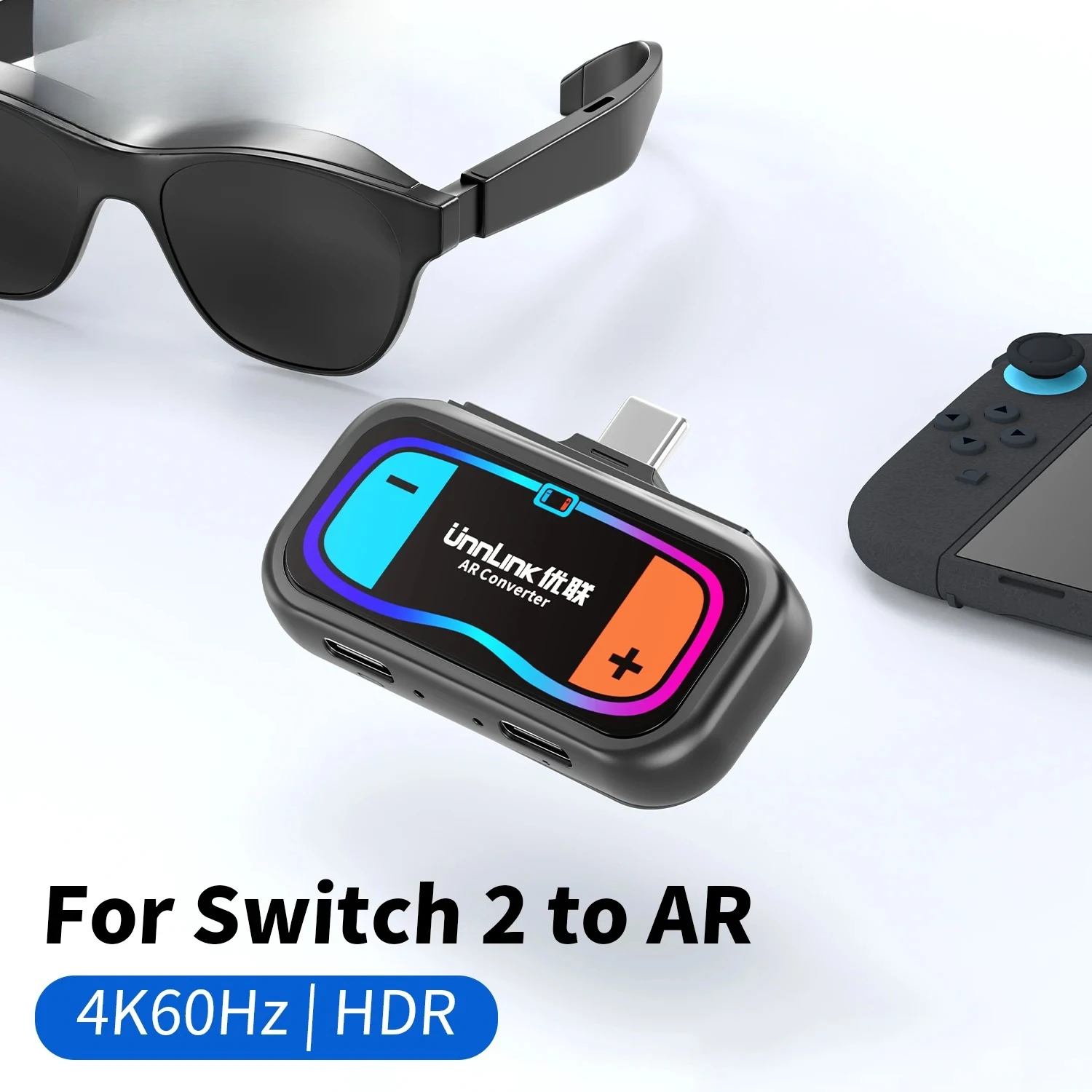 for Switch 2/1/OLED for Steam Dack generation AR glasses direct converter for RayNeo/XREAL/ROKID video PD fast charging HD
for Switch 2/1/OLED for Steam Dack generation AR glasses direct converter for RayNeo/XREAL/ROKID video PD fast charging HD