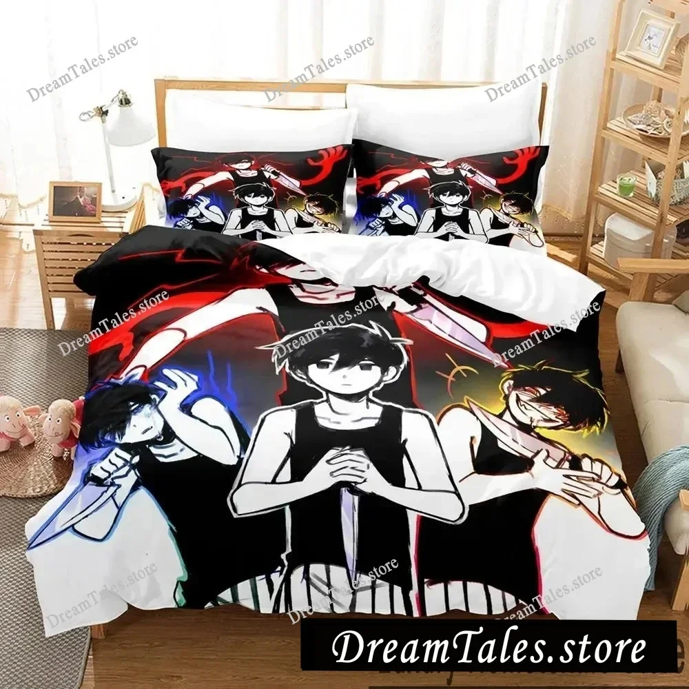 3D Print Anime Omori Bedding Set Boys Girls Twin Queen King Size Duvet Cover Pillowcase Bed Boys Adult Home Textileextile741
3D Print Anime Omori Bedding Set Boys Girls Twin Queen King Size Duvet Cover Pillowcase Bed Boys Adult Home Textileextile741