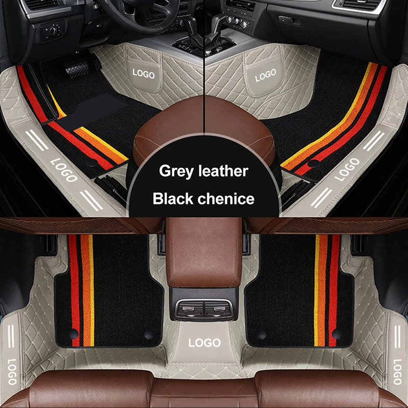 Leather Customization Double-Deck Car Floor Mat For BYD All Models FO F3 SURUI SIRUI F6 G3 M6 L3 G5 G6 S6 S7 E6 E5 Car Carpet
Leather Customization Double-Deck Car Floor Mat For BYD All Models FO F3 SURUI SIRUI F6 G3 M6 L3 G5 G6 S6 S7 E6 E5 Car Carpet