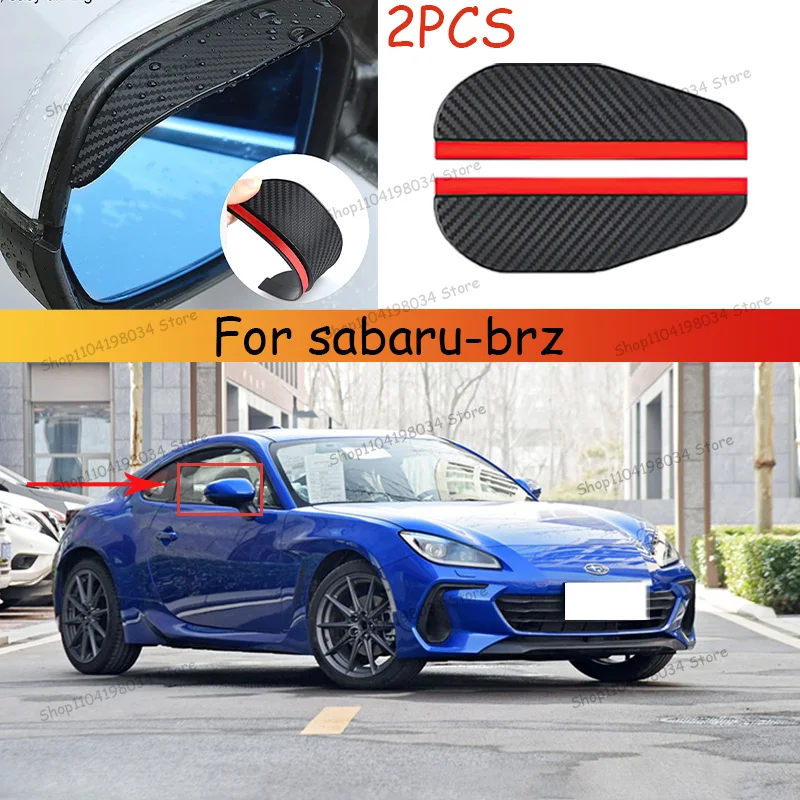For sabaru-brz Car 2PCS Carbon Fiber Sun Visor Shade Cover Car Rearview Mirror Rain Eyebrow Protector Clear Vision
For sabaru-brz Car 2PCS Carbon Fiber Sun Visor Shade Cover Car Rearview Mirror Rain Eyebrow Protector Clear Vision