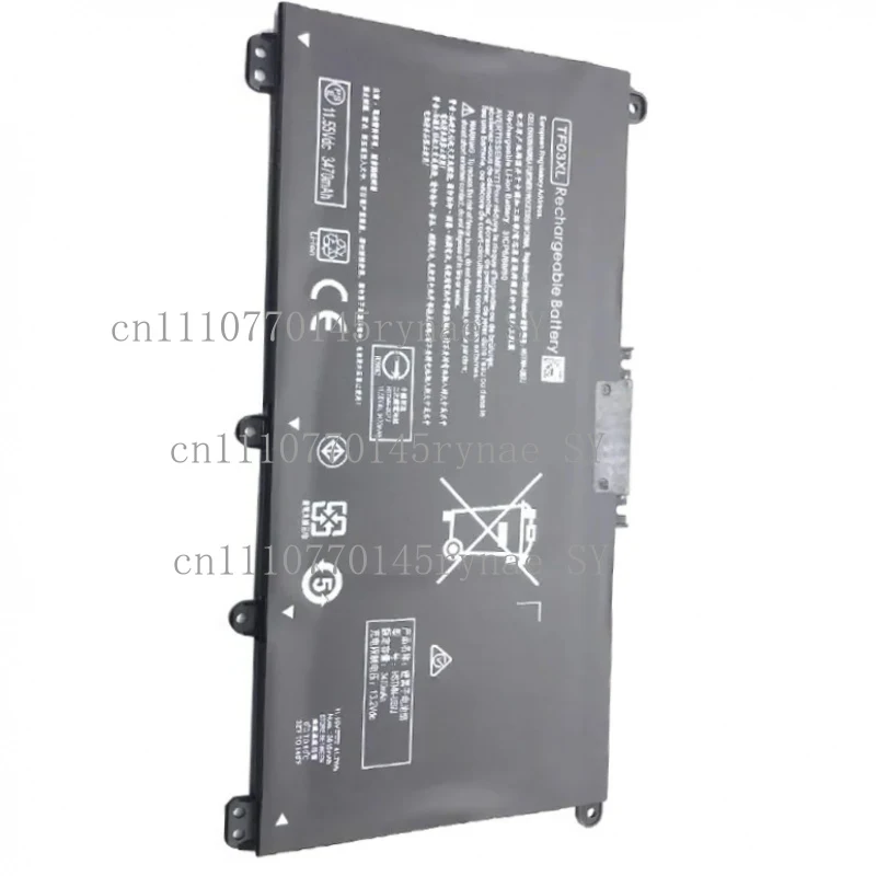 Новый аккумулятор TF03XL для ноутбуков HP Pavilion 15-CC, 14-bf033TX, 14-bf108TX, 14-bf008TU, HSTNN-UB7J, TPN-Q188, TPN-Q189, TPN-Q190
Новый аккумулятор TF03XL для ноутбуков HP Pavilion 15-CC, 14-bf033TX, 14-bf108TX, 14-bf008TU, HSTNN-UB7J, TPN-Q188, TPN-Q189, TPN-Q190