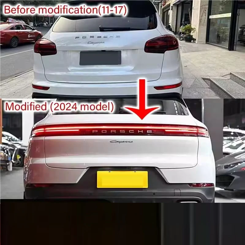Car Tail Light Assembly For Porsche Cayenne 2011-2017 Car Rear Lamp LED Through Taillight Car Modification Taillights Brake Lamp
Car Tail Light Assembly For Porsche Cayenne 2011-2017 Car Rear Lamp LED Through Taillight Car Modification Taillights Brake Lamp