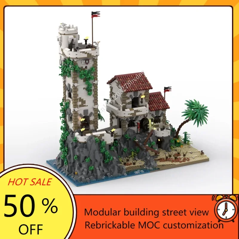 5101PCS Customized MOC Pirate series Old Guard House and Tower Model Custom Puzzles Technology Education DIY Assembly Toys Gifts
5101PCS Customized MOC Pirate series Old Guard House and Tower Model Custom Puzzles Technology Education DIY Assembly Toys Gifts