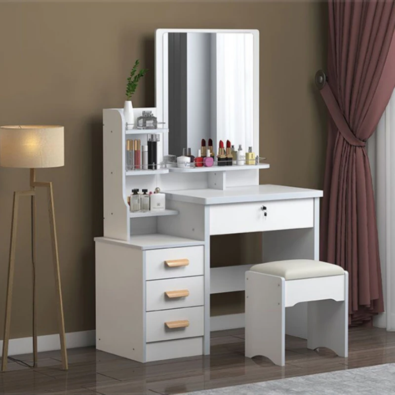 Factory Manufacture Directly Supply Fashion Simple Bedroom Furniture Modern Dressing Table White Vanity Makeup
Factory Manufacture Directly Supply Fashion Simple Bedroom Furniture Modern Dressing Table White Vanity Makeup