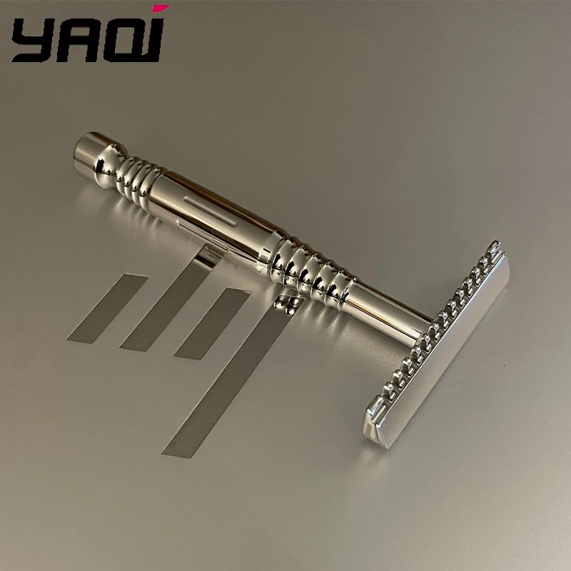 2026 YAQI High Quality Romulus Open Comb Polished 316 stainless Steel AC Blade Single-edged Mens Shaving Safety Razor For Men
2026 YAQI High Quality Romulus Open Comb Polished 316 stainless Steel AC Blade Single-edged Mens Shaving Safety Razor For Men
