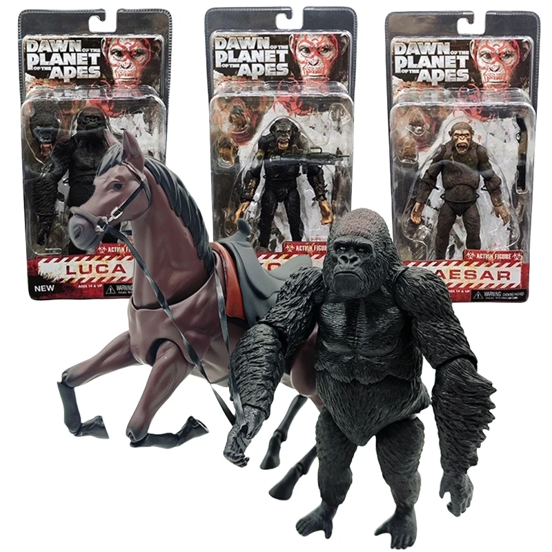 In Stock Rise Of The Planet Of The Apes Caesar Koba Luca Figure Pvc Collection Toys Model Collection Room Desktop Ornament
In Stock Rise Of The Planet Of The Apes Caesar Koba Luca Figure Pvc Collection Toys Model Collection Room Desktop Ornament