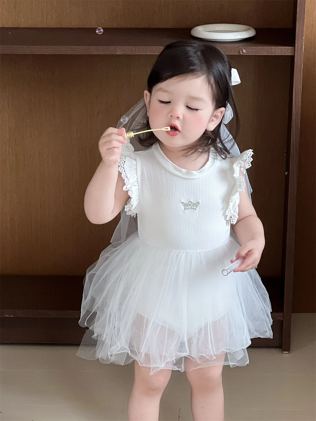 2025 Summer New Cute Baby Girl Sleeveless Bodysuit Newborn Girl Party Dress Infant Jumpsuit Toddler Clothes 0-24M
2025 Summer New Cute Baby Girl Sleeveless Bodysuit Newborn Girl Party Dress Infant Jumpsuit Toddler Clothes 0-24M