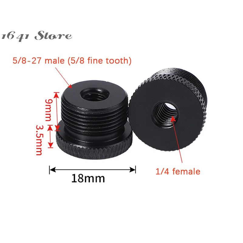(NEW)Microphone Stand Conversion Screws 1/4" to 5/8" Thread Screw Mount Adapter for Microphone Stable Clip Cantilever Stand
(NEW)Microphone Stand Conversion Screws 1/4" to 5/8" Thread Screw Mount Adapter for Microphone Stable Clip Cantilever Stand