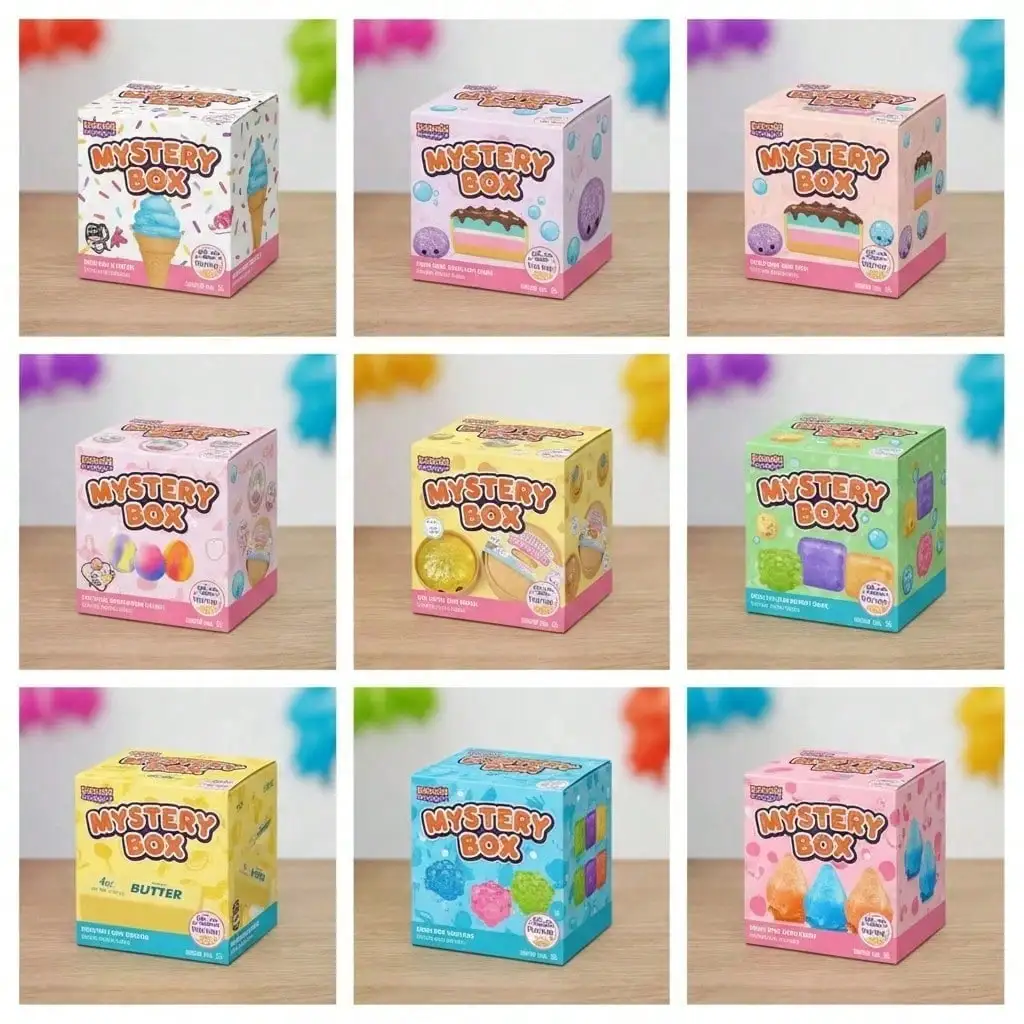 Assorted 100Pcs Surprise Blind Box Squishy Toys Slow Rebound Squeeze Fidget Toys, Cute Animal Figures Gorilla Moai Panda Rabbit Duck Jellyfish Axolotl, Stress Relief Sensory Play Toys Kids Birthday Party Favor Gifts
Assorted 100Pcs Surprise Blind Box Squishy Toys Slow Rebound Squeeze Fidget Toys, Cute Animal Figures Gorilla Moai Panda Rabbit Duck Jellyfish Axolotl, Stress Relief Sensory Play Toys Kids Birthday Party Favor Gifts