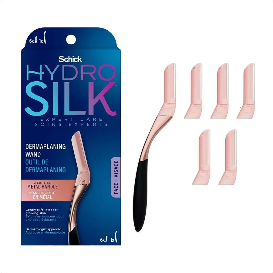 Щипцы для дермапланирования Schick Hydro Silk, инструмент для дермапланирования лица, дермаплан, бритва для женщин, бритва для лица, бровей, средство для удаления персикового пуха
Щипцы для дермапланирования Schick Hydro Silk, инструмент для дермапланирования лица, дермаплан, бритва для женщин, бритва для лица, бровей, средство для удаления персикового пуха