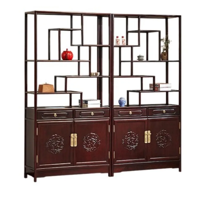 Bogu shelf display stand, solid wood Chinese Duobao Pavilion bookcase
Bogu shelf display stand, solid wood Chinese Duobao Pavilion bookcase