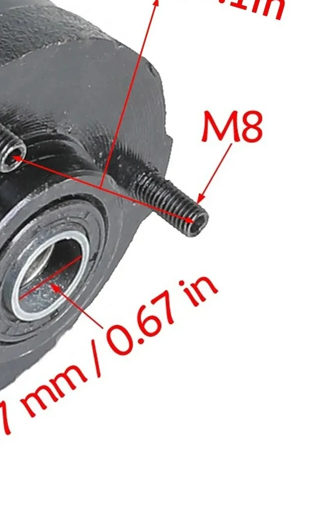 2PCS 145/70-6 145x70-6 Wheel 6" Tire Rim & Front Drum Brake Hub For ATV Quad
2PCS 145/70-6 145x70-6 Wheel 6" Tire Rim & Front Drum Brake Hub For ATV Quad