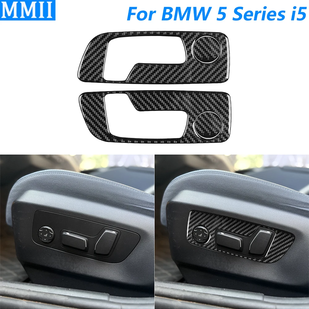 For BMW 5 Series i5 G60 G68 2024 2025 Carbon Fiber Seat Adjustment Control Panel Trim Cover Car Accessories Decoration Sticker
For BMW 5 Series i5 G60 G68 2024 2025 Carbon Fiber Seat Adjustment Control Panel Trim Cover Car Accessories Decoration Sticker
