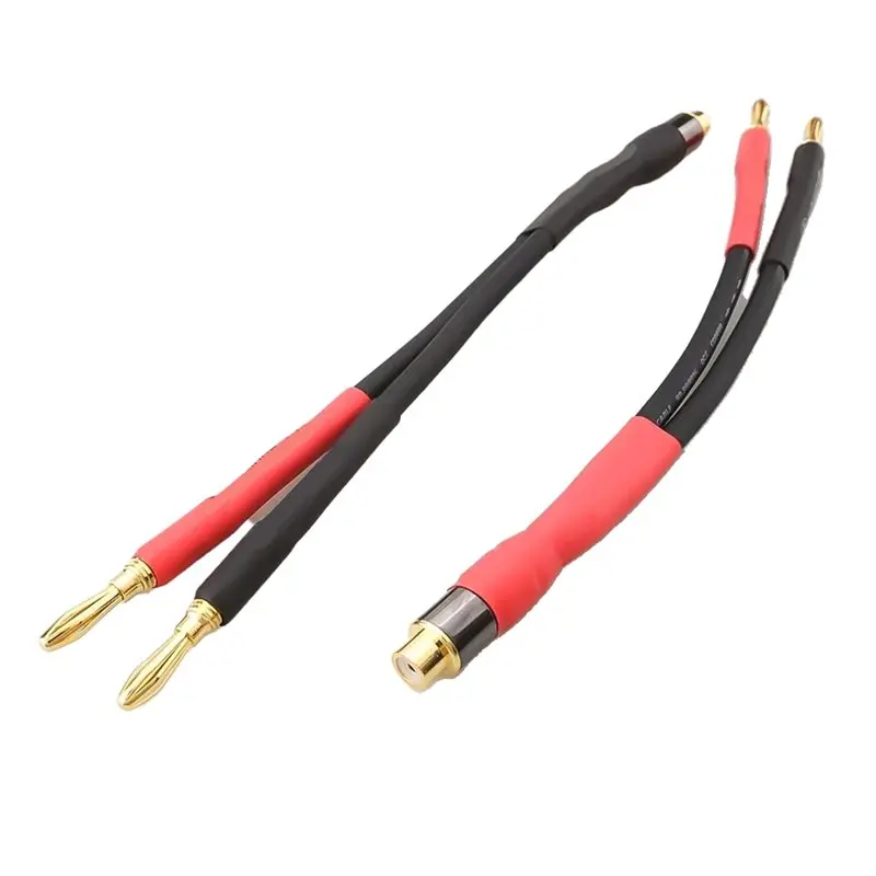 Высококачественный аудиокабель B03B, 15 см, RCA (гнездо) на 2 штекера типа «банан», для усилителя, адаптер для колонок
Высококачественный аудиокабель B03B, 15 см, RCA (гнездо) на 2 штекера типа «банан», для усилителя, адаптер для колонок