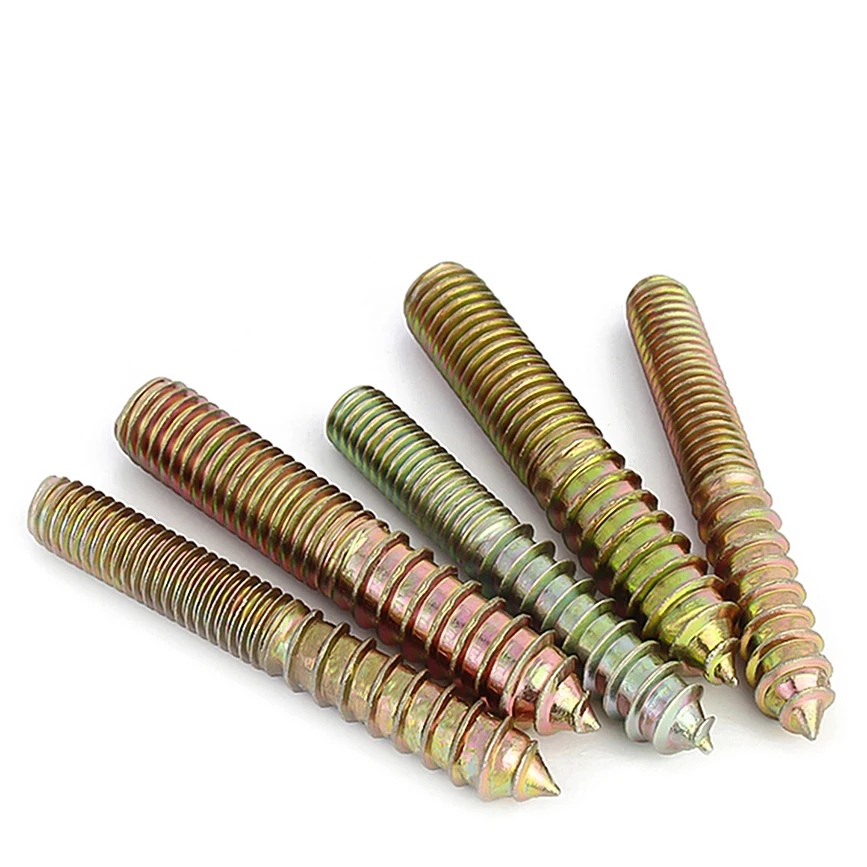Double Headed Self Tapping Screws For Furniture, Sofas, Tables, Chairs, And Stairs, Connecting Screws M4-M10 at The Tip and Tail
Double Headed Self Tapping Screws For Furniture, Sofas, Tables, Chairs, And Stairs, Connecting Screws M4-M10 at The Tip and Tail