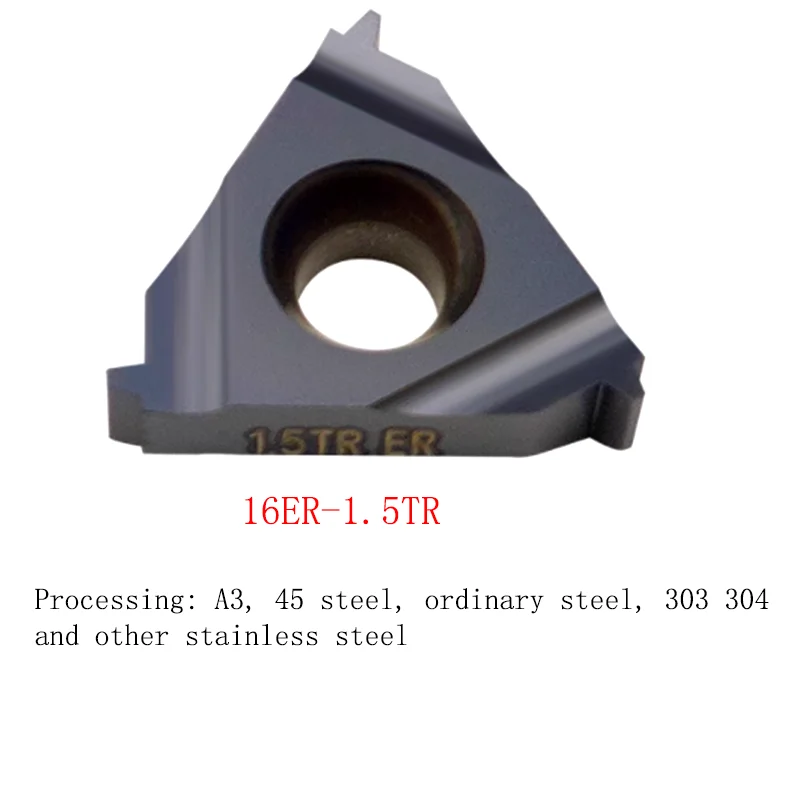 YRFL CNC 30° T-Shaped Tooth Turning Insert External Thread Cutter Grain 16ER 22ER 16IR 22IR 2.0TR 3.0IR Internal Thread Inserts
YRFL CNC 30° T-Shaped Tooth Turning Insert External Thread Cutter Grain 16ER 22ER 16IR 22IR 2.0TR 3.0IR Internal Thread Inserts