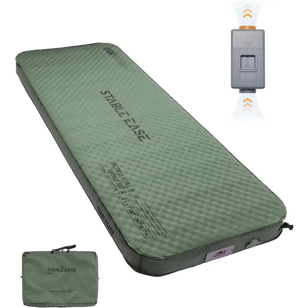 Electric Pump Inflatable 4 Thick Memory Foam 4-Season Insulated Camping Mattress for Tent and Car Travel
Electric Pump Inflatable 4 Thick Memory Foam 4-Season Insulated Camping Mattress for Tent and Car Travel