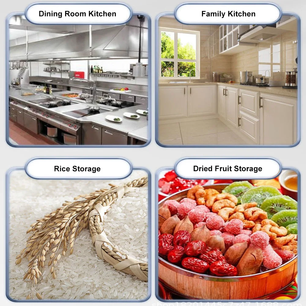 6/12/21/33L Stainless Steel Airtight Canister with Seal Lid Kitchen Canister with Handles for Household Kitchen Bar Restaurants
6/12/21/33L Stainless Steel Airtight Canister with Seal Lid Kitchen Canister with Handles for Household Kitchen Bar Restaurants