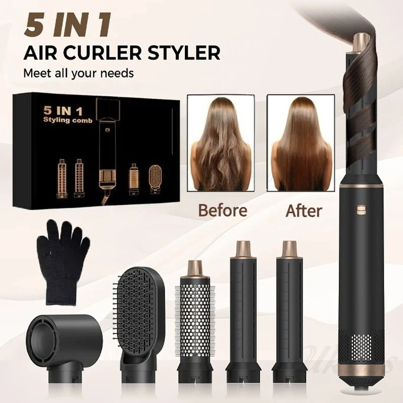 Бытовой встроенный фен 5-в-1, съемный, двойного назначения для выпрямления и завивки волос, профессиональный парикмахерский инструмент для салонов
Бытовой встроенный фен 5-в-1, съемный, двойного назначения для выпрямления и завивки волос, профессиональный парикмахерский инструмент для салонов