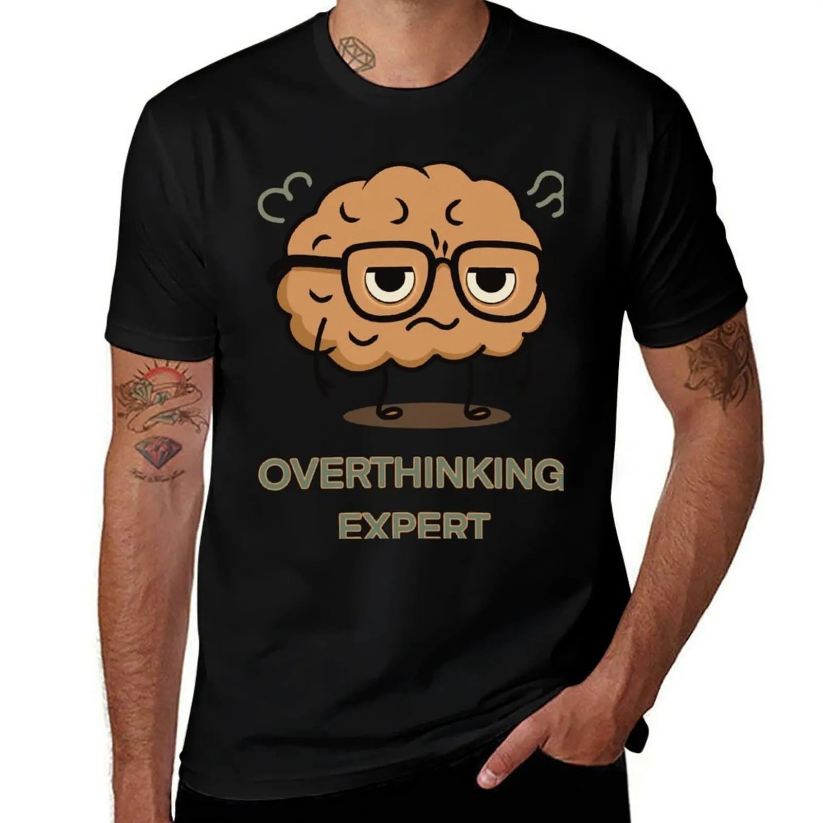 Funny Brain Cartoon for Anxious Minds T-Shirt vintage t shirts plus size tops anime t shirts fashion shirts mens t shirt graphic
Funny Brain Cartoon for Anxious Minds T-Shirt vintage t shirts plus size tops anime t shirts fashion shirts mens t shirt graphic
