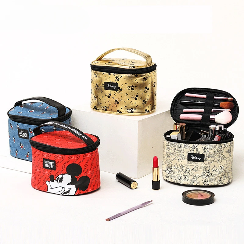 Mickey Mouse Makeup Bag Minnie Cartoon Character Cute High-capacity Waterproof Wash Bag Practical Handbag Travel Portable Gift
Mickey Mouse Makeup Bag Minnie Cartoon Character Cute High-capacity Waterproof Wash Bag Practical Handbag Travel Portable Gift