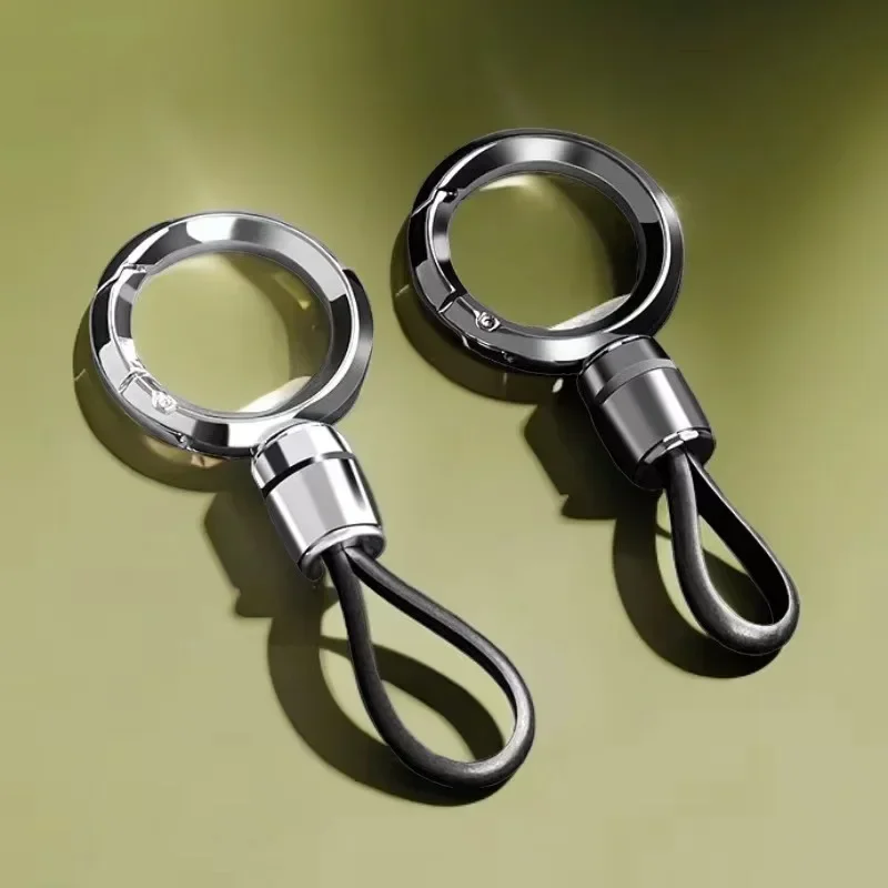 Metal Pendant Keychain Luxury Leather Rope Car Moto Mini Keyring Circle Key Chain Ring Gift Creative Simple
Metal Pendant Keychain Luxury Leather Rope Car Moto Mini Keyring Circle Key Chain Ring Gift Creative Simple