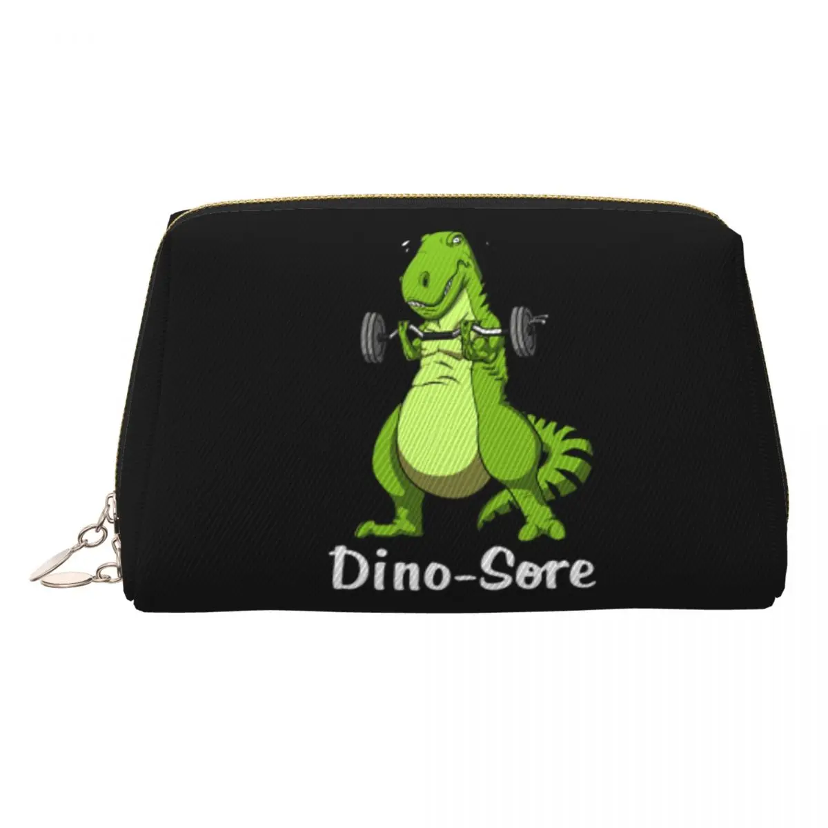 T-Rex Динозавр Фитнес Тренажерный зал Dino-Sore Женские косметички Дорожный органайзер для макияжа Чехол для хранения туалетных принадлежностей Dopp Kit Case
T-Rex Динозавр Фитнес Тренажерный зал Dino-Sore Женские косметички Дорожный органайзер для макияжа Чехол для хранения туалетных принадлежностей Dopp Kit Case