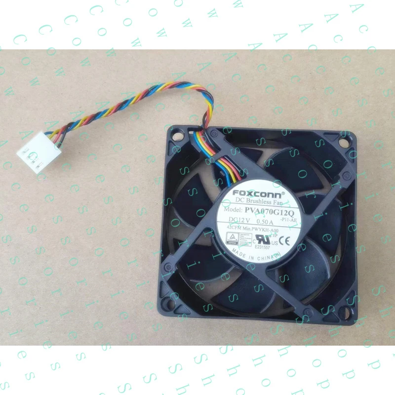PP+ FOR FOXCONN PVA070G12Q -P13-BE 12V 0.5A 4-Pin 7CM DC Brushless PWM Cooing Fan
PP+ FOR FOXCONN PVA070G12Q -P13-BE 12V 0.5A 4-Pin 7CM DC Brushless PWM Cooing Fan