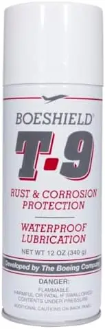 Спрей-удалитель ржавчины и ингибитор коррозии BOESHIELD T-9 – 12 унций, смазка для длительной защиты
Спрей-удалитель ржавчины и ингибитор коррозии BOESHIELD T-9 – 12 унций, смазка для длительной защиты