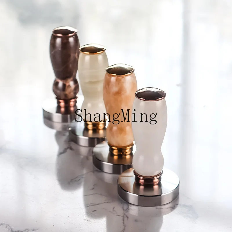 CL coffee machine, stainless steel jade, flat bottom powder press, brass powder press hammer, commercial coffee powder press 58m
CL coffee machine, stainless steel jade, flat bottom powder press, brass powder press hammer, commercial coffee powder press 58m