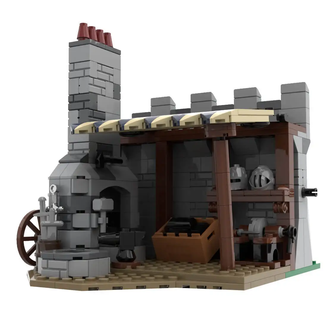 Пользовательские MOC-83224 Средневековый модульный ковальник 306, детали, детский подарок на Рождество
Пользовательские MOC-83224 Средневековый модульный ковальник 306, детали, детский подарок на Рождество