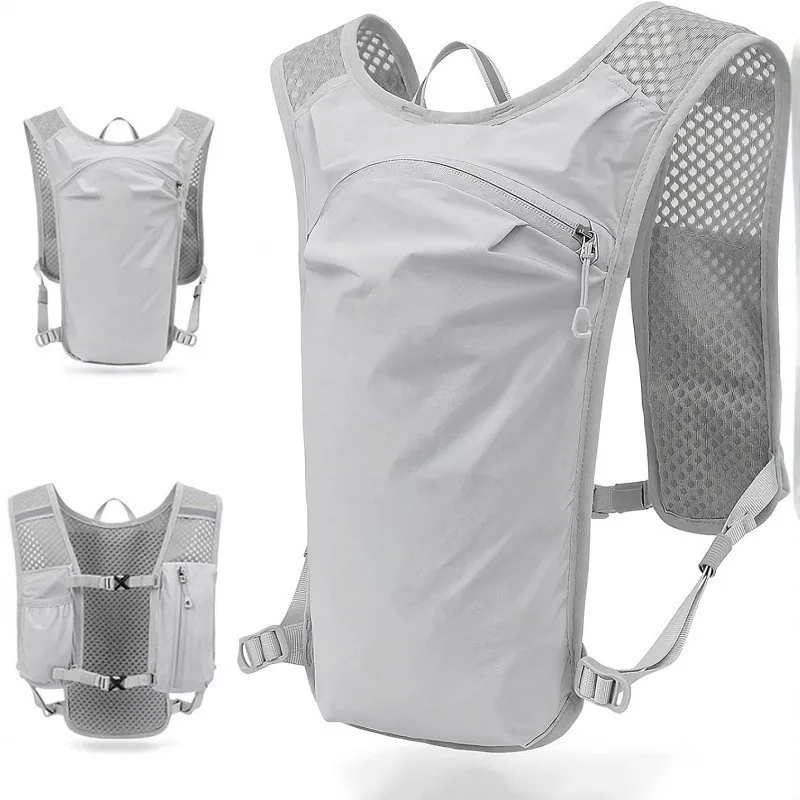 Lightweight Breathable Outdoor Sports Backpack Elastic Hydration Vest Water Bag Pack For Cycling Running Hiking Marathon Use
Lightweight Breathable Outdoor Sports Backpack Elastic Hydration Vest Water Bag Pack For Cycling Running Hiking Marathon Use