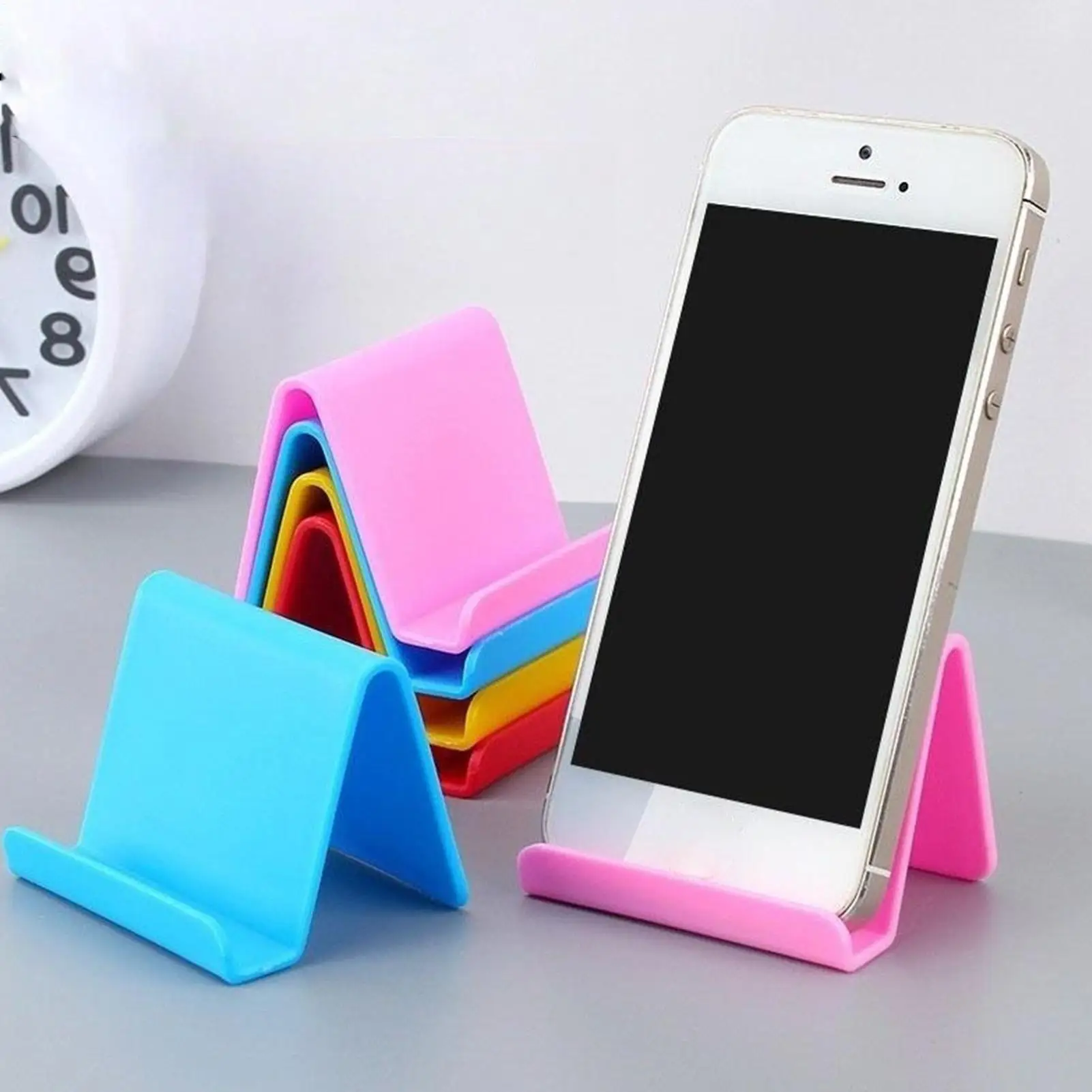 Desk Phone Holder Lightweight Desktop Phone Holding Stable Portable Phone Cradle With Non Slip Base For Reading Video Call
Desk Phone Holder Lightweight Desktop Phone Holding Stable Portable Phone Cradle With Non Slip Base For Reading Video Call