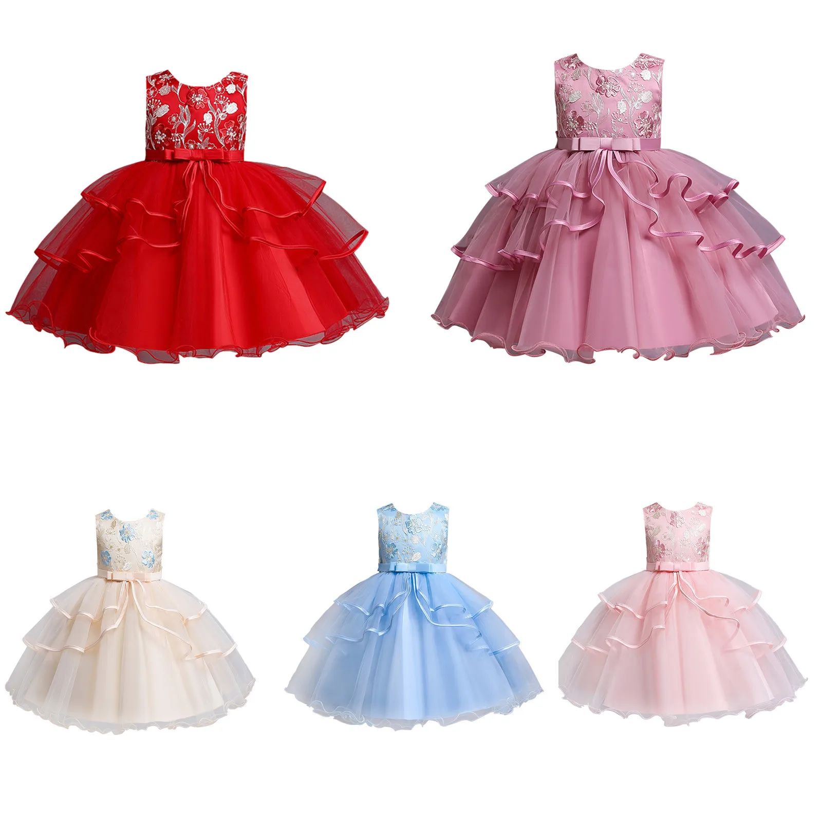 Girl Party Dress Kid Lace Sleeveless Temperament Frock Tulle Dresses Wedding Shows Costume Evening Formal Communion Prom Gown
Girl Party Dress Kid Lace Sleeveless Temperament Frock Tulle Dresses Wedding Shows Costume Evening Formal Communion Prom Gown