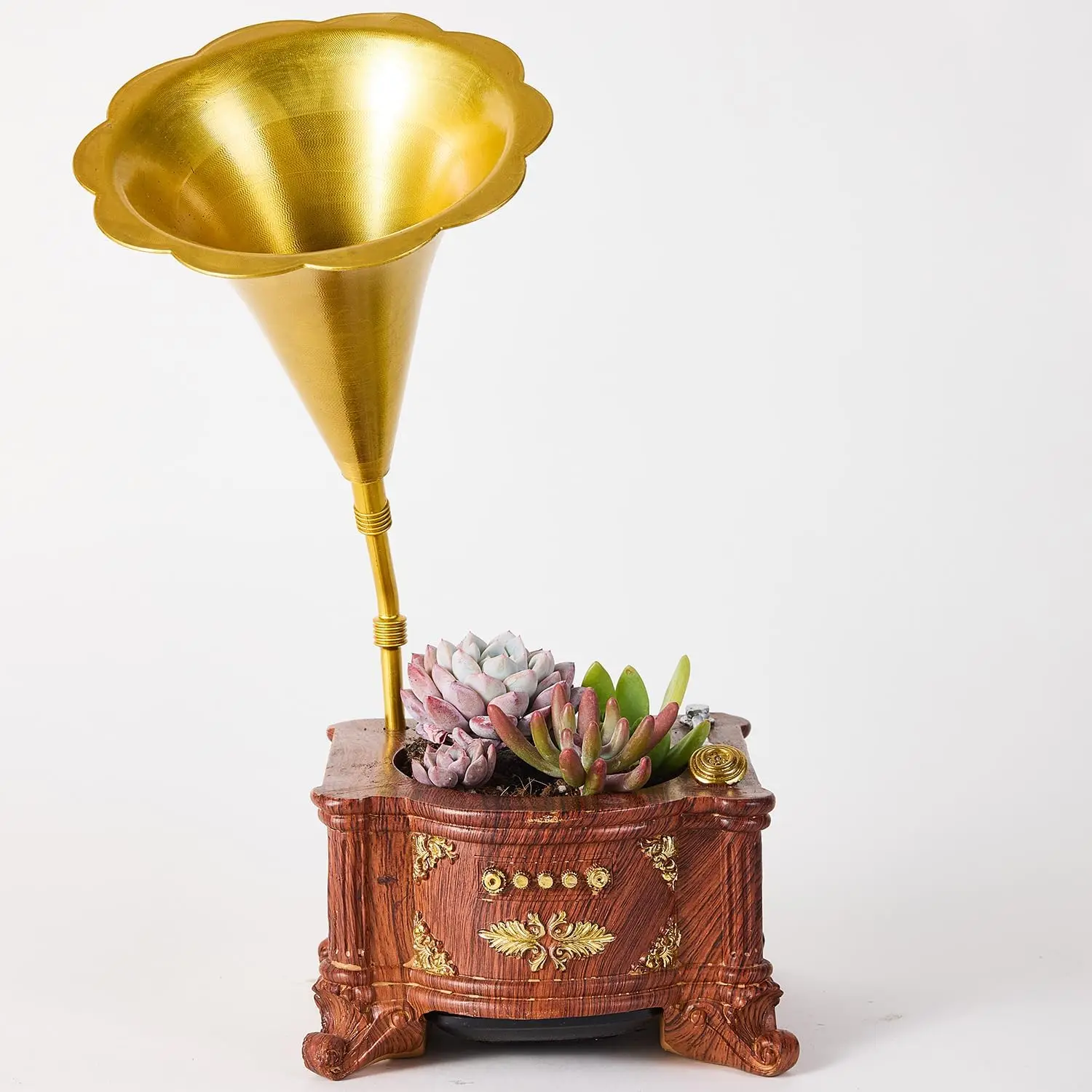 Retro Decorative Planter Gift – Vintage Gramophone Style Plant Pot for, Office, Desk Decor, Gift for Seniors and Nature Lovers
Retro Decorative Planter Gift – Vintage Gramophone Style Plant Pot for, Office, Desk Decor, Gift for Seniors and Nature Lovers