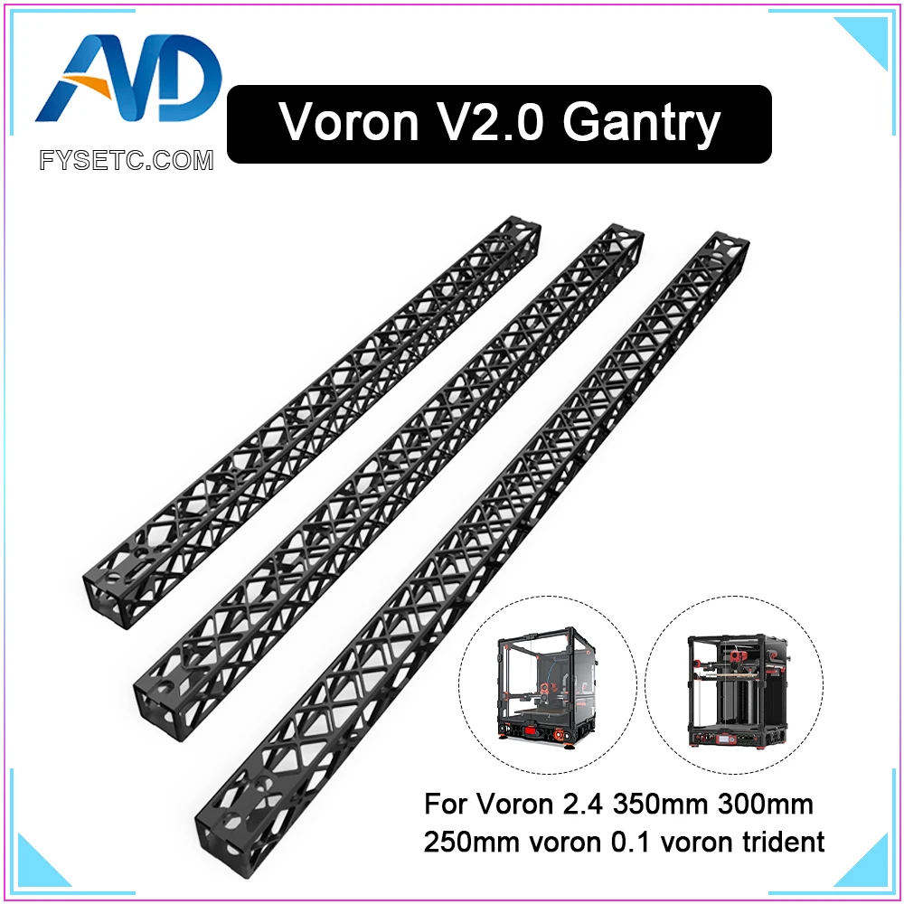 FYSETC V2.0 Upgraded Voron 350mm 300mm V0 Gantry Light Weight High Speed X-axis for Voron 2.4 R2 Trident V0 3d Printers
FYSETC V2.0 Upgraded Voron 350mm 300mm V0 Gantry Light Weight High Speed X-axis for Voron 2.4 R2 Trident V0 3d Printers