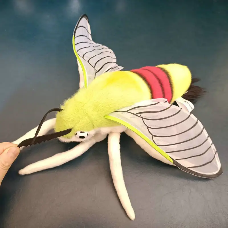 Simulation Coffee Hawk Moth Plush Toy High Fidelity Soft Plushie Cephonodes Hylas Peluche Lifelike Stuffed Animals Doll Gift
Simulation Coffee Hawk Moth Plush Toy High Fidelity Soft Plushie Cephonodes Hylas Peluche Lifelike Stuffed Animals Doll Gift
