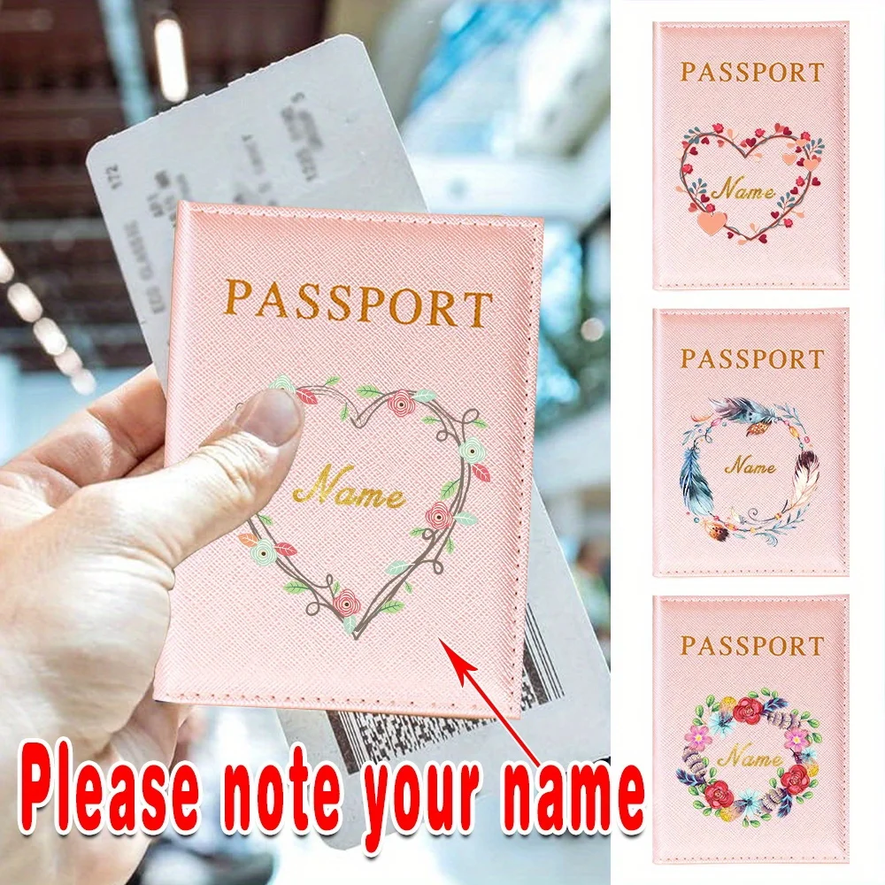 Customized Name Passport Sleeve Cover PU Passport Holder Protector High Quality Bank Business Card Case Synthetic Leather
Customized Name Passport Sleeve Cover PU Passport Holder Protector High Quality Bank Business Card Case Synthetic Leather